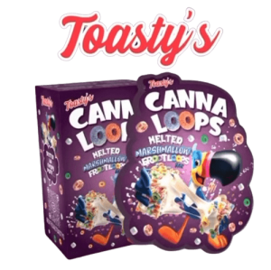 Melted Marshmallow Froot Loops Bar